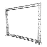 Treliças Kit Boxtruss Q15 Backdrop Aço 2,0x3,0m Suportes