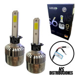 Kit Lamparas Cree Led S6 Plus Hd 44000 Lumens H1 H4 H7 H11 