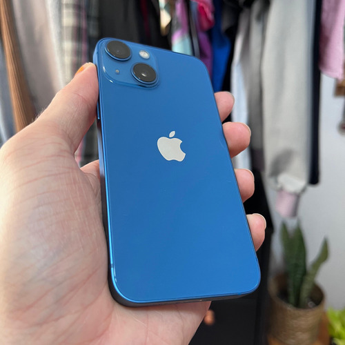 iPhone 13 Mini 128gb Azul Novo Com Caixa E Case Original