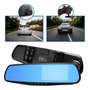 Espejo Carro Retrovisor Dvr Cmara D Reversa 4.3 PuLG 1080hd Peugeot 604