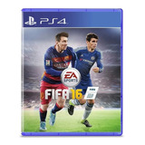Jogo Fifa 16 Ps4 Playstation 4 2016 - Mídia Física - Futebol