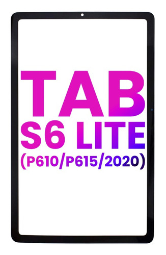 Tela Vidro +oca S/touch Display Galaxy Tab S6 Lite P610 P615