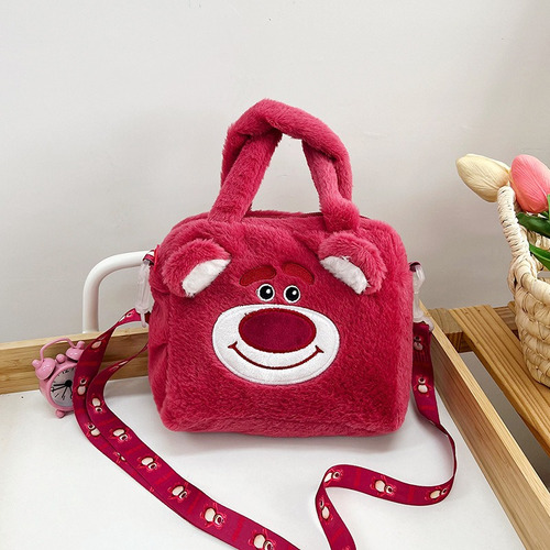 Bolsa De Peluche Con Diseño De Personaje De Dibujos Animados