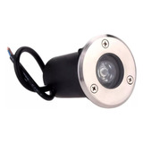 Lampara Empotrado Led Para Piso 1w Luz Calida Ip66