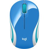 Mini Mouse Wireless M187 Logitech Inalambrico Nano Receptor