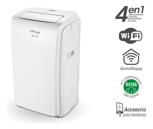 Aire Acondicionado Thorben Wifi Portátil Frío/calor 9000btu 