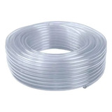 Manguera Caño Pvc Cristal 19mm X 23mm Rollo De 25 Metros 