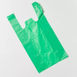 Bolsa Camiseta Verde 40x50 Reforzadas X20 Paquetes