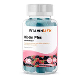 Biotin Plus Gummies (60 Gomitas) Vitamin Life 