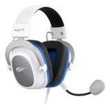 Headset Gamer Branco Havit H2002d Ps5, Ps4 E Xbox