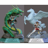 Archivo Stl Impresión 3d - Saint Seiya Pegaso Y Dragon Pack