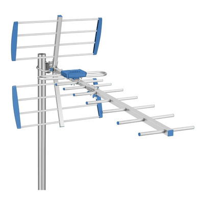 Antena Uhf Aérea De 16 Elementos Hd | Ant-uhf 16 Negro | Meses sin interés