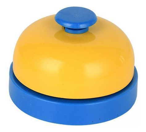 6 Campana De Llamada De Juego, Amarillo Azul