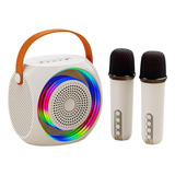 Mini Máquina De Karaoke Para Niños Con Altavoz Y Micrófono