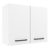 Armário Aéreo Agata Madesa 80 Cm 2 Portas Branco