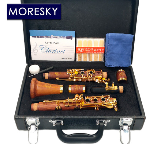 Clarinete Mc681, Teclas C, Redwood, Chapado En Oro