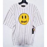 Drew House Mascot Ss T-shirt Navy Pinstripe Sz Xs