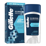 Gillette Clinical Clear Gel Antitranspirante En Barra 73 G