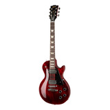 Guitarra Elétrica Gibson Modern Collection Les Paul Studio De  Bordo/mogno Wine Red Brilhante Com Diapasão De Pau-rosa