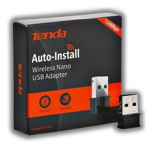 Adaptador Receptor Placa Usb Wifi 150mbps - Tenda