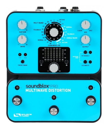 Pedal Multiwave Distortion Pro, Source Audio Sa140