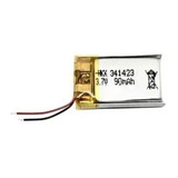 Bateria Interna Litio Li-po 3.7 90mah Auricular Dron 341423