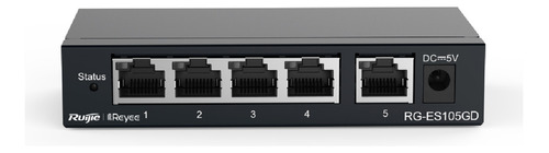 Switch 5 Puertos Gigabit No Administrable No Poe Ruijie