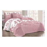 Cubrecama Cobertor Quilt Verano Reversible Dos 2 Plazas C413