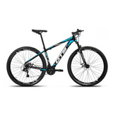 Bicicleta Aro 29 Gts Alumínio Rdx 24v Freio A Disco Cor Preto/azul Tamanho Do Quadro 17