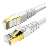 Kasimo 2x Cabos Ethernet Gigabit Cat-8 Blindados S/ftp 3m