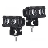 Faros Led Auxiliares Bicolor Tipo Lupa