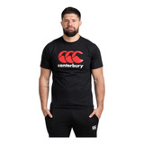 Remera Canterbury Logo Tee Negra