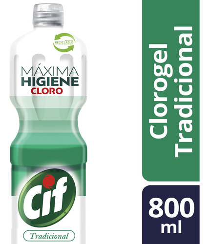 Clorogel Original Cif 800ml