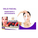 Velo Facial Frutos Del Bosque-yogurt Y Ácido Hialurónico X10