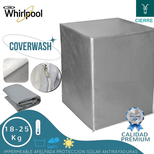 Funda Secadora Whirlpool 20kg Carga Frontal 37 Ciclos Cierre