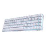 Rk Royal Kludge Rk68 Teclado Mecánico Inalámbrico Intercambi