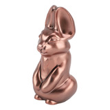 Escultura De Conejo, Estatua De Resina Lisa Decorativa