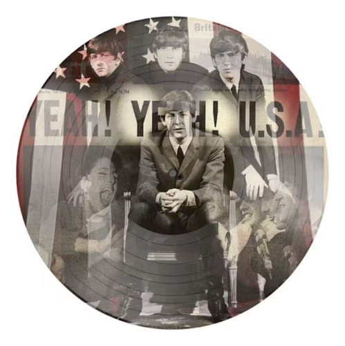 Lp The Beatles Live At The Convention Hall - Picture Disc