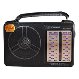 Radio Recargable 4 Bandas Usb Sd Analogo + Control Sonivox