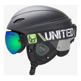 Phantom - Casco Con Audio Y Lentes Para Nieve Supra