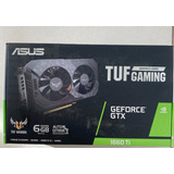 Placa De Vídeo Asus Tuf Gaming Geforce Gtx 1660 Ti 6gb