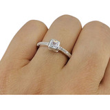 Anillo Cubic Cuadrado Ideal Compromiso Regalo Ap 464