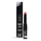 Lapicera Labial Aines Beauty Ultra Matte Larga Duración 1g Acabado Ultra Mate Color Red