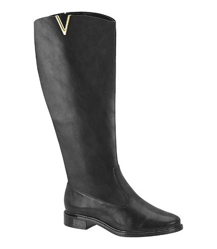 Bota Montaria Feminina Vizzano Original Cano Alto Salto Baix