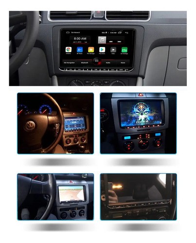 Autoradio Android Vw Golf Polo Skoda Passat Seat Leon Foto 4