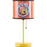 Lámpara De Mesa Para Habitación Infantil, De Bob Esponja