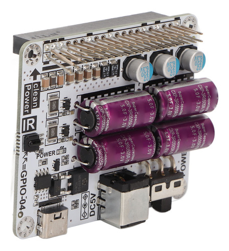 Filtro De Alimentación Dac Board 5v3a Tipo C 6000000f 6xsupe