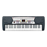 Teclado Musical Meike Mk-4300 54 Teclas Negro