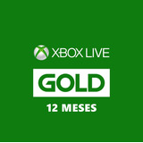 Assinatura Xbox Live Gold 12 Meses (xbox 360/ One) 25 Dígit