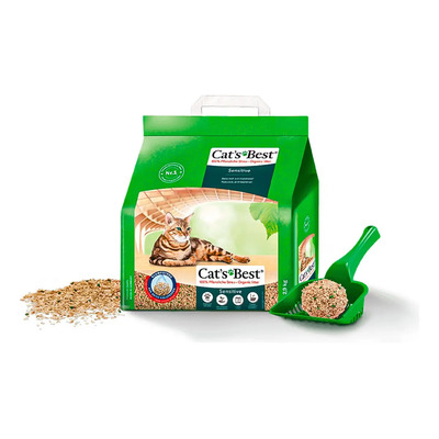 Granulado Ecológico Cats Best Sensitive Para Gatos 2,9kg | Envío gratis